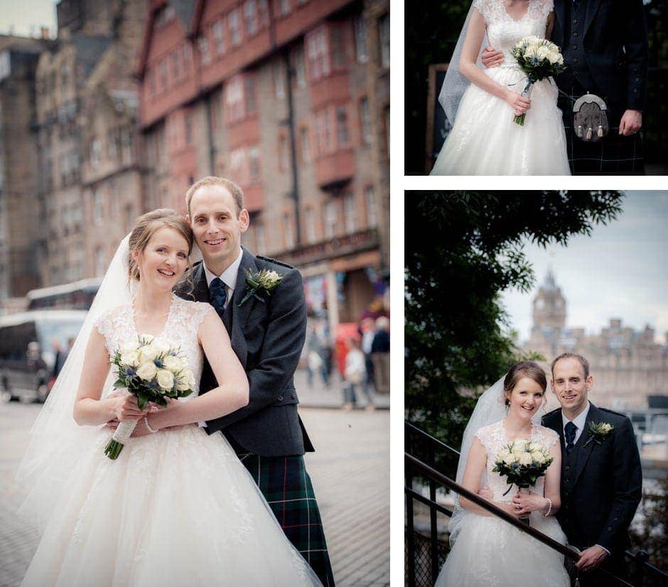 Royal Mile wedding photography